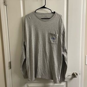 Gray Long Sleeve Men's Shirt